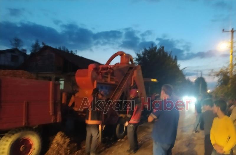 Elini patoza kaptırdı