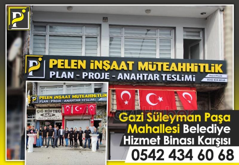 Pelen İnşaat Açıldı