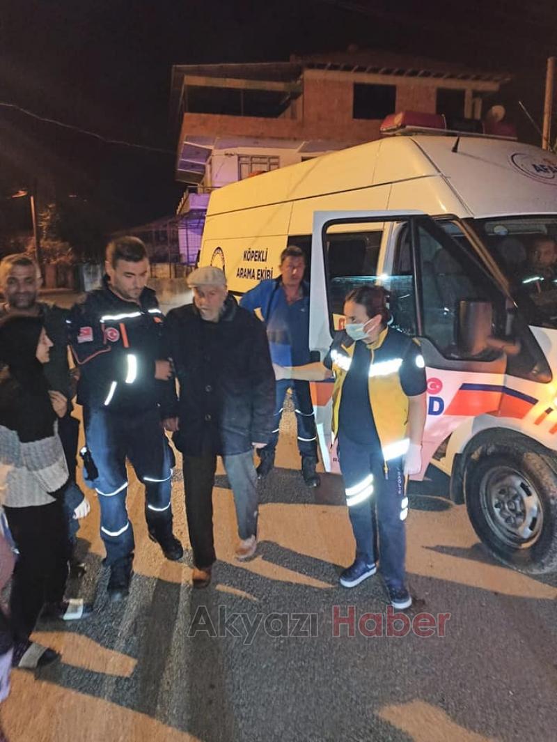 Kayıp yaşlı adamı kulübede buldular