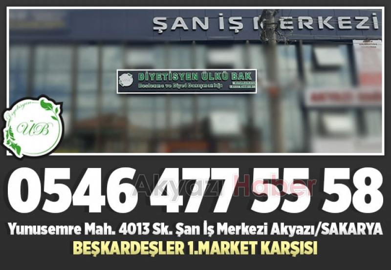 Diyetisyen Ülkü Bak Hizmete başladı