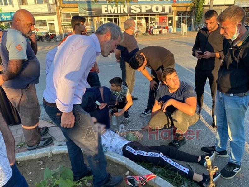 Yardımına çevredekiler koştu