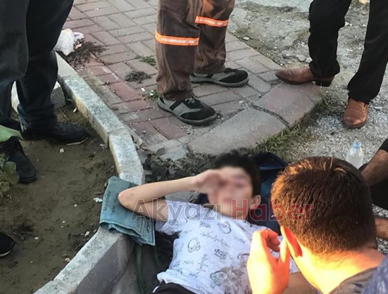 Yardımına çevredekiler koştu