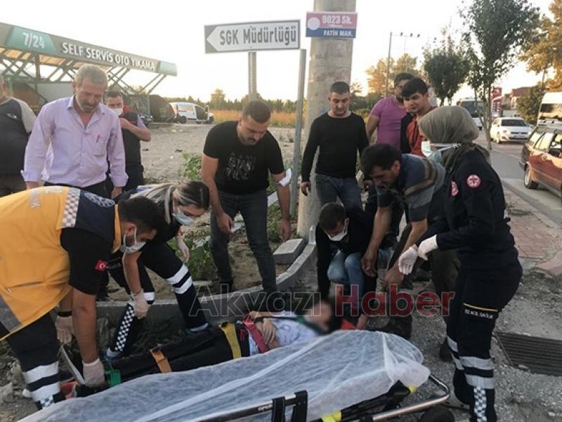 Yardımına çevredekiler koştu