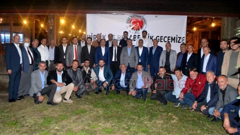 Muhtarlardan birlik ve beraberlik gecesi