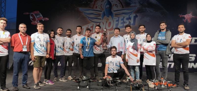 SUBÜ İHA’larından TEKNOFEST’te 2 ödül