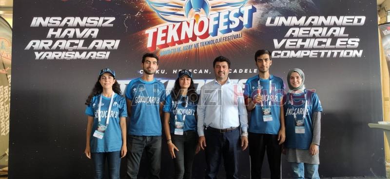 SUBÜ İHA’larından TEKNOFEST’te 2 ödül