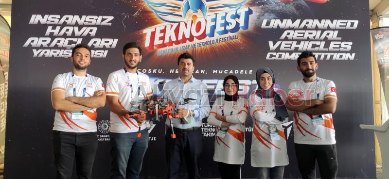 SUBÜ İHA’larından TEKNOFEST’te 2 ödül