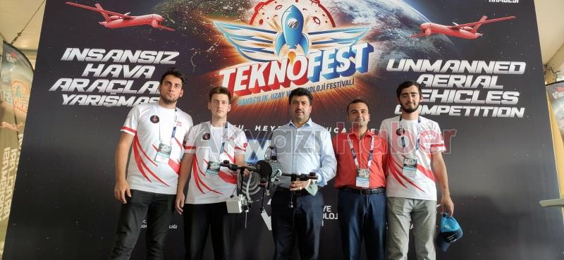 SUBÜ İHA’larından TEKNOFEST’te 2 ödül