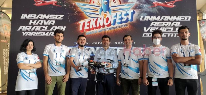 SUBÜ İHA’larından TEKNOFEST’te 2 ödül