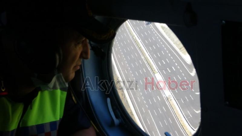 Havadan ceza yağdı