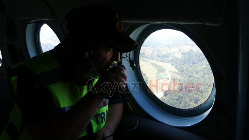 Havadan ceza yağdı