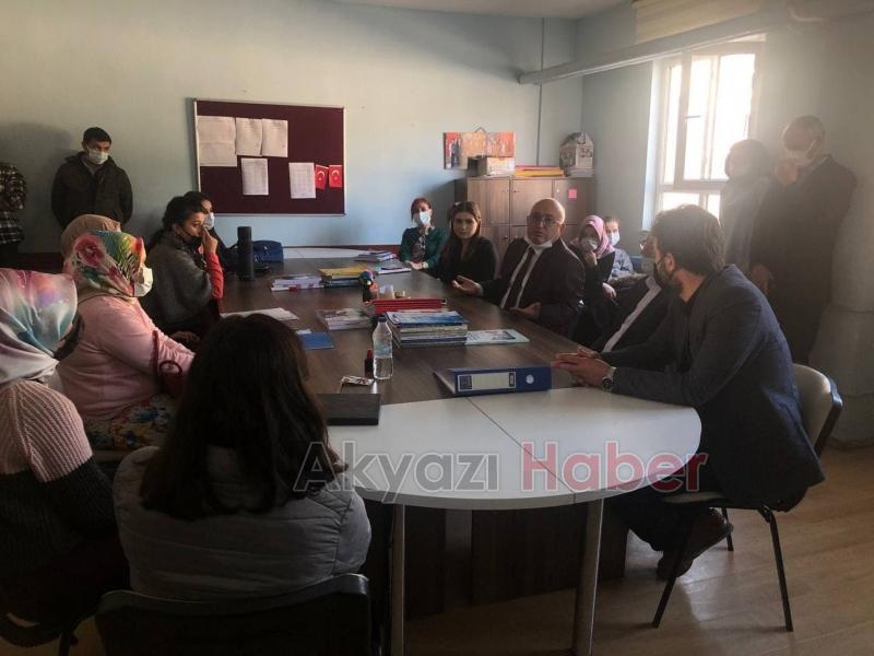 Dokurcun bögesindeki okullara ziyaret