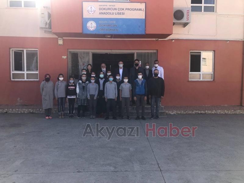 Dokurcun bögesindeki okullara ziyaret