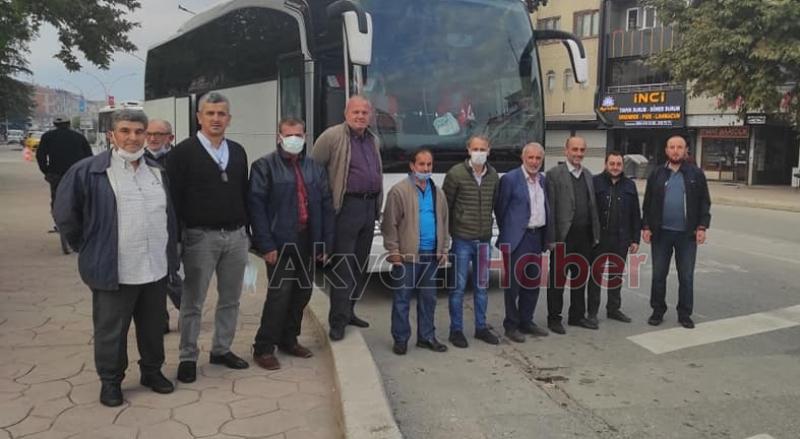 Akyazı Süt Birliği üyeleri Bursa'ya fuara gitti