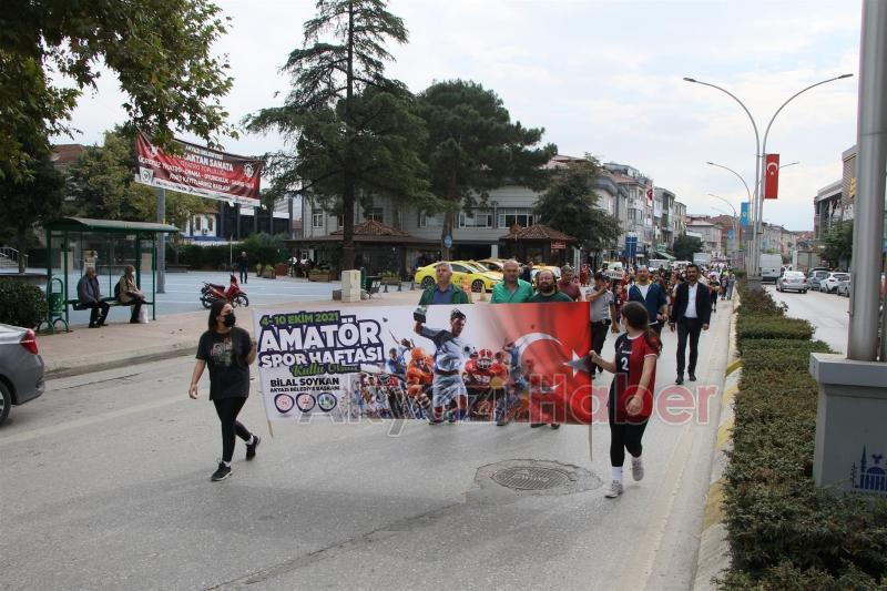 Akyazı'da Amatör Spor Haftası coşkuyla kutlandı