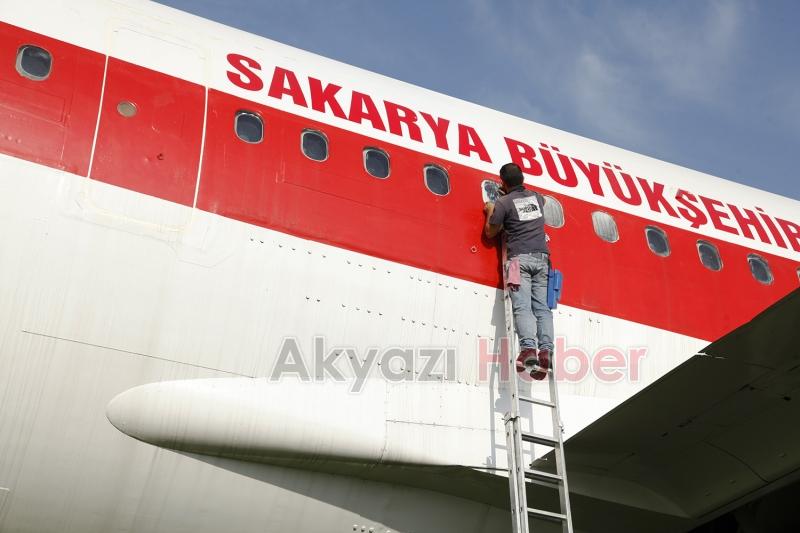 Sakarya uçak kıraathanesi açıldı