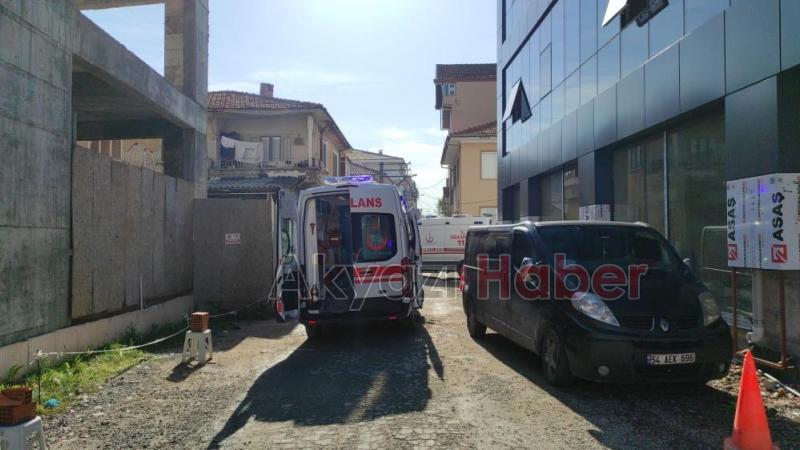 İnşaatta iskele kırıldı: 2 yaralı