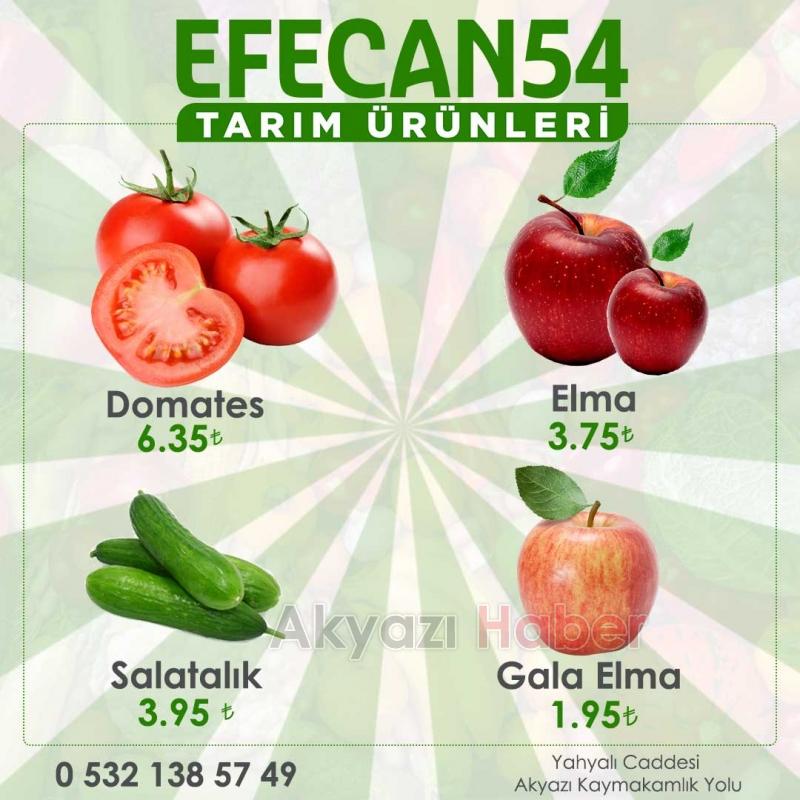 Efecan Tanzim Satışta Her gün Süper fiyat