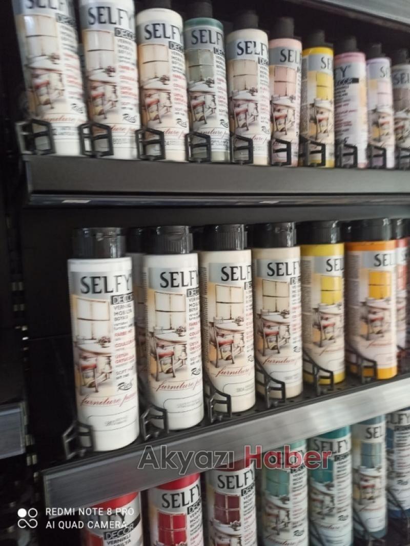 Selfy Dekor boya Sak Orman Ürünleri'nde