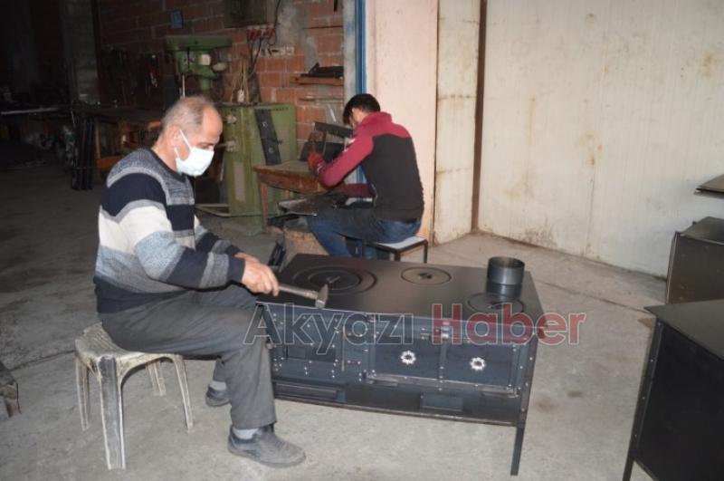 Soba üreticilerinin kış mesaisi başladı