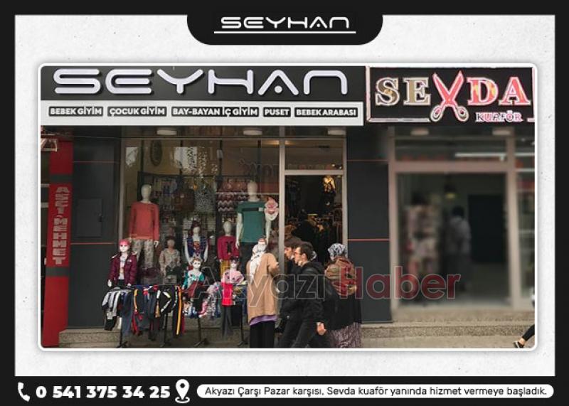 İç Giyime dair her şey SEYHAN Akyazı’da Açıldı