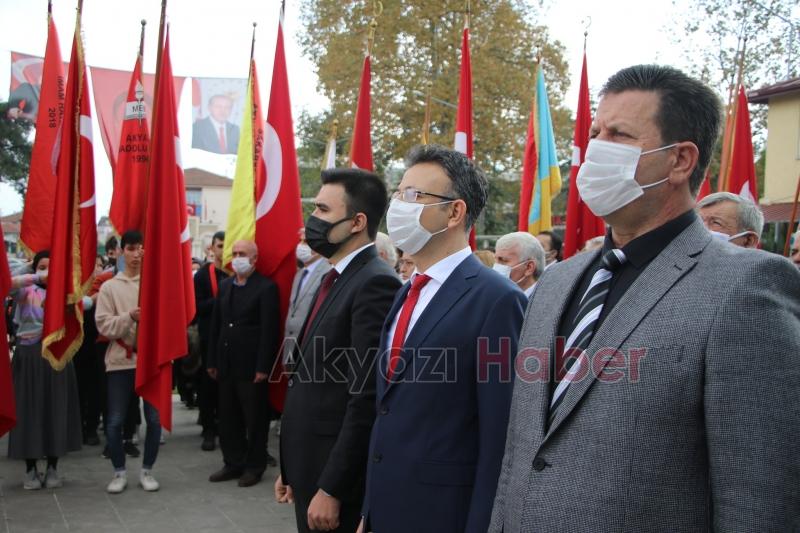 Akyazı'da 29 Ekim Cumhuriyet Bayramı coşkusu