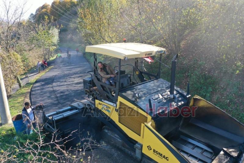 Yongalık'ta asfalt sevinci