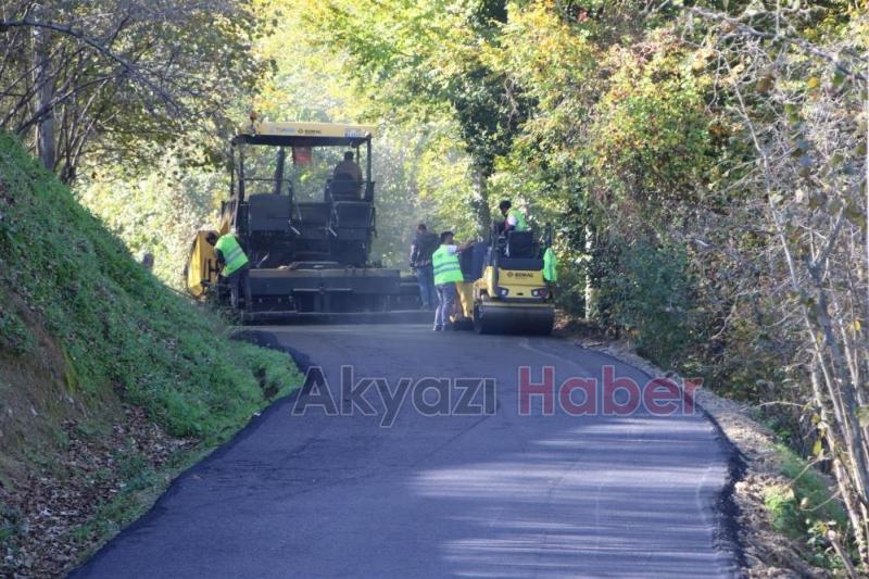 Yongalık'ta asfalt sevinci
