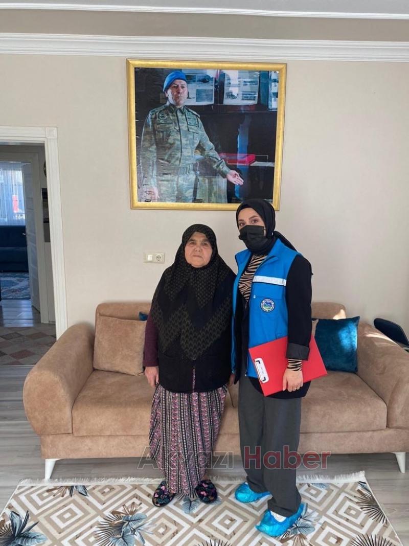 Büyükşehir kahraman asker ailelerinin yanında 