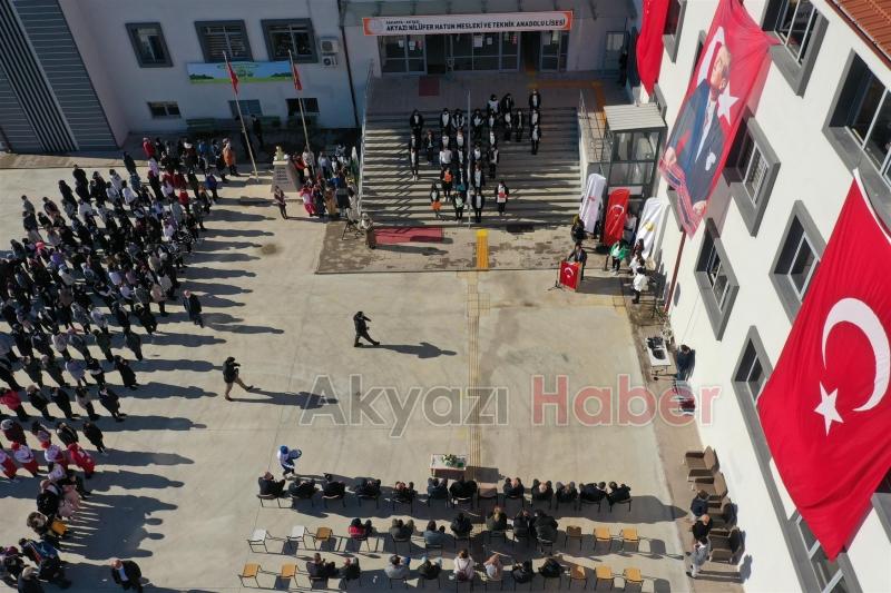 Akyazı'da geleceğe nefes olacak yeni fidanlar toprakla buluştu