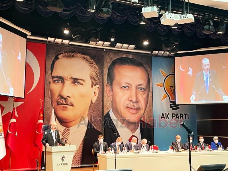 Başkan Yüce, Cumhurbaşkanı Erdoğan’ın katıldığı toplantıda