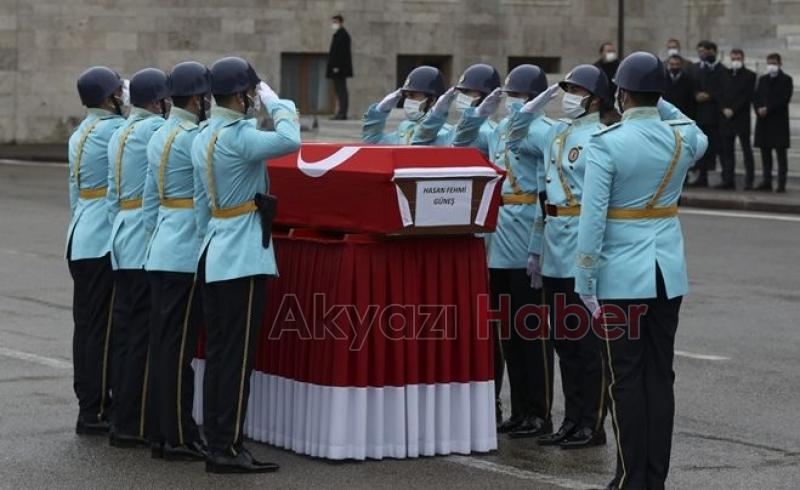 Hasan Fehmi Güneş için TBMM'de tören düzenlendi