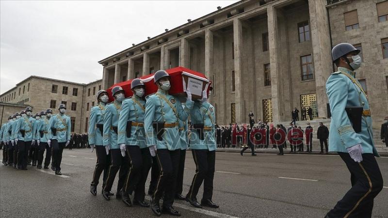 Hasan Fehmi Güneş için TBMM'de tören düzenlendi