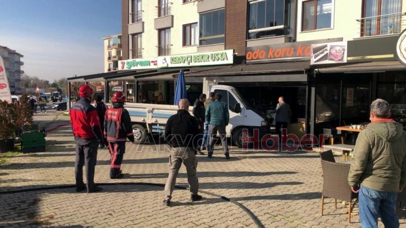 Tiner dolu araçta kendini yakacaktı