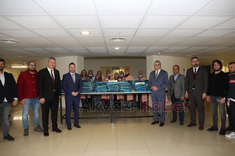 Büyükşehir tekstil ürünlerini kendi üretiyor