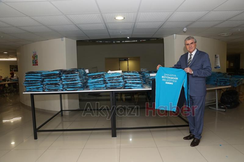 Büyükşehir tekstil ürünlerini kendi üretiyor