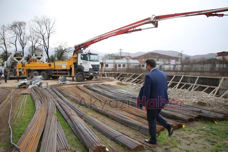 Akyazı Spor Kompleksi'nin temeli atılıyor