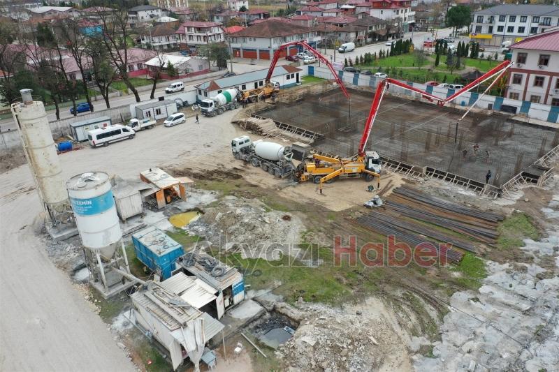 Akyazı Spor Kompleksi'nin temeli atılıyor