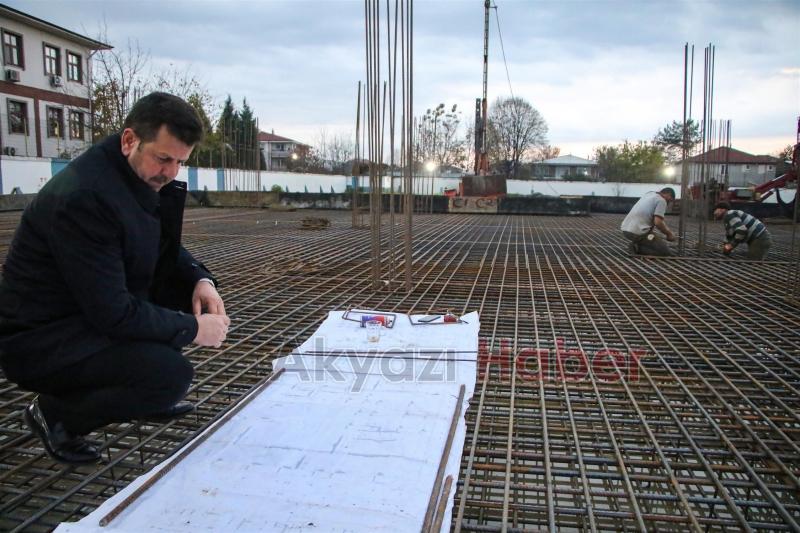 Akyazı Spor Kompleksi'nin temeli atılıyor