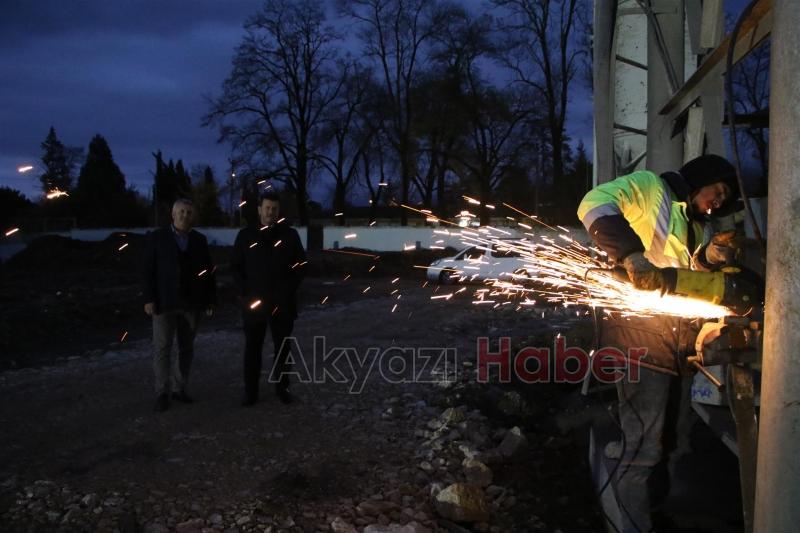 Akyazı Spor Kompleksi'nin temeli atılıyor