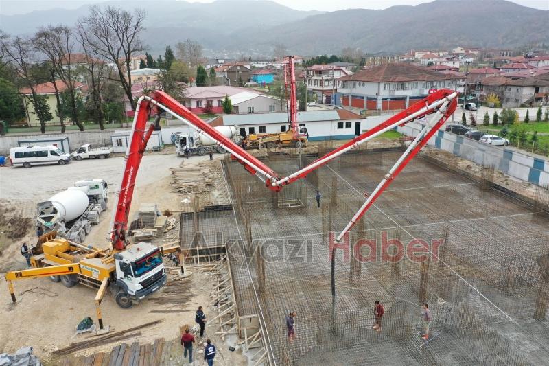 Akyazı Spor Kompleksi'nin temeli atılıyor