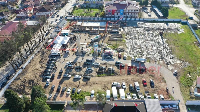 Akyazı Spor Kompleksi'nin temeli atıldı