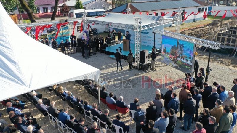 Akyazı Spor Kompleksi'nin temeli atıldı