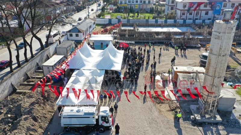 Akyazı Spor Kompleksi'nin temeli atıldı