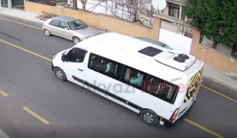 Okul servisi köpeği ezip böyle kaçtı