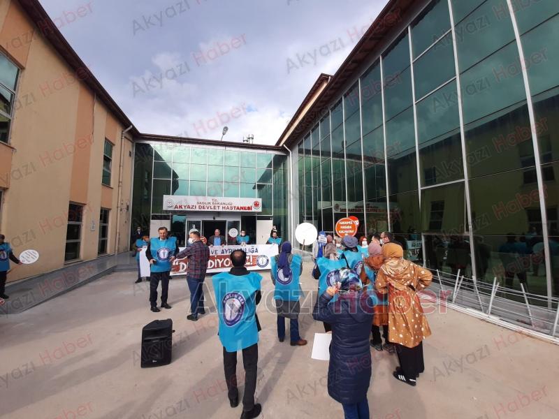 Sağlık çalışanlarından iş bırakma eylemi