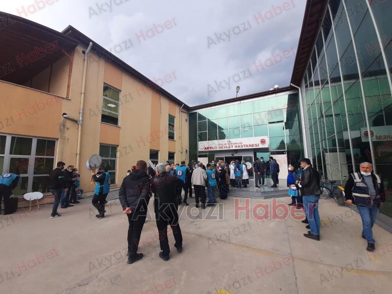 Sağlık çalışanlarından iş bırakma eylemi