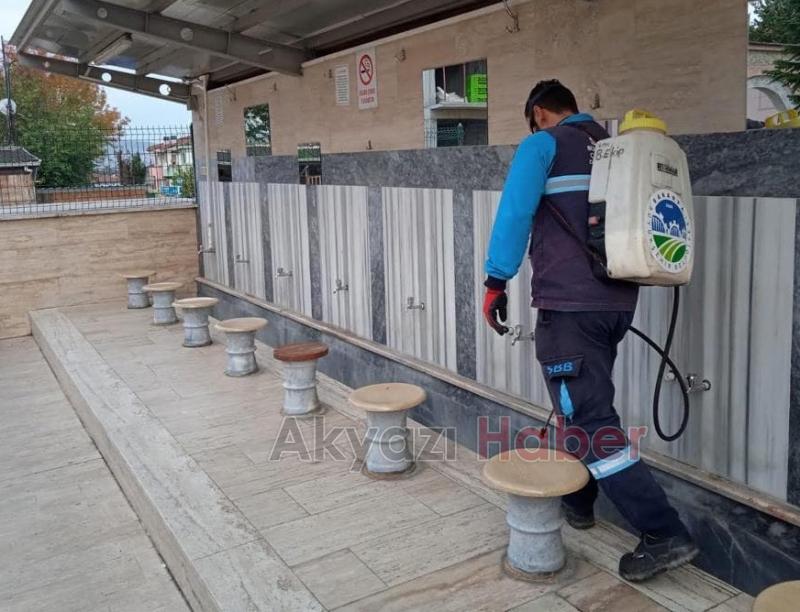 Büyükşehir dezenfekte çalışmalarını sürdürüyor