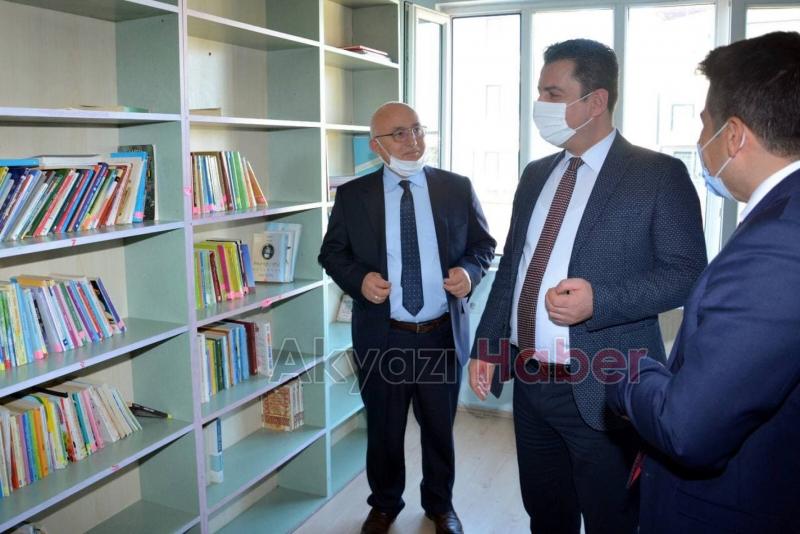 İl Milli Eğitim Müdürü Akyazı'da okullardan inceleme yaptı