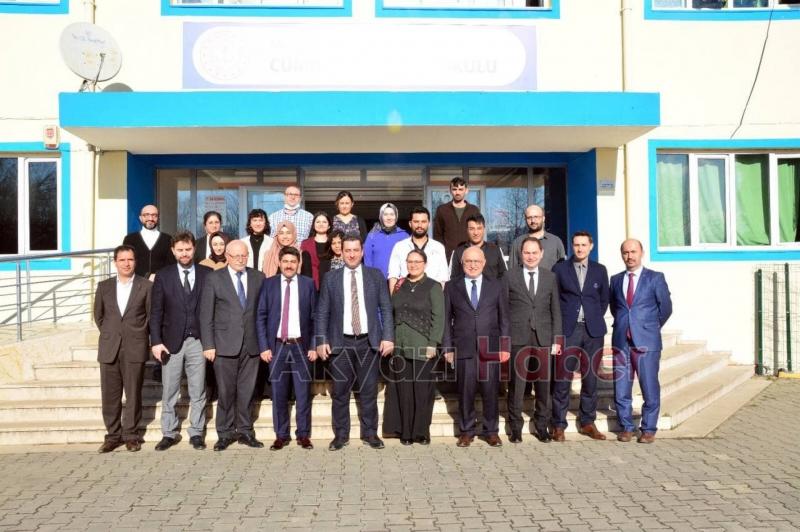 İl Milli Eğitim Müdürü Akyazı'da okullardan inceleme yaptı